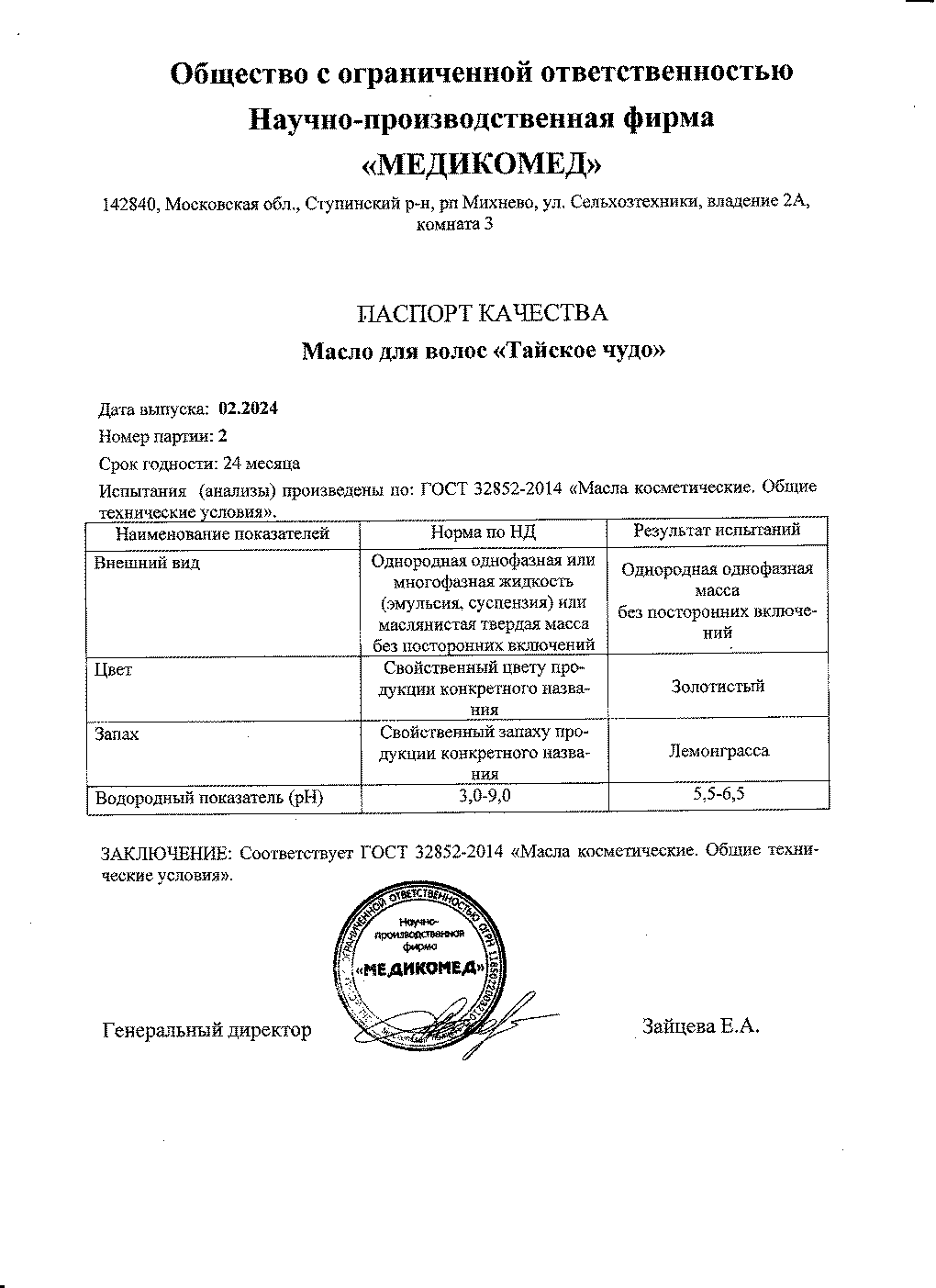 Паспорт №022024
